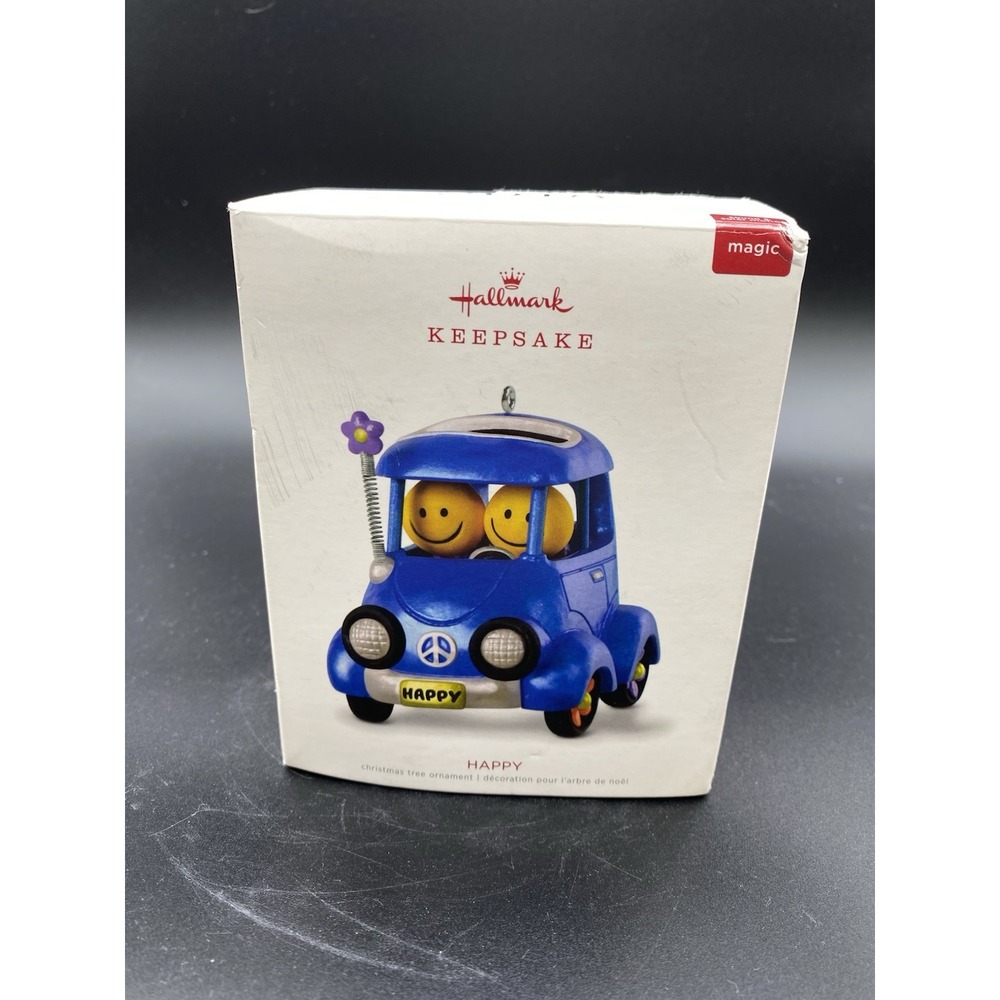 Hallmark "Happy" Keepsake Ornament Solar Animation and Music 2018